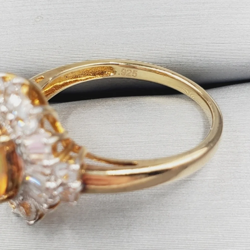 Yellow Gold Opal Ring